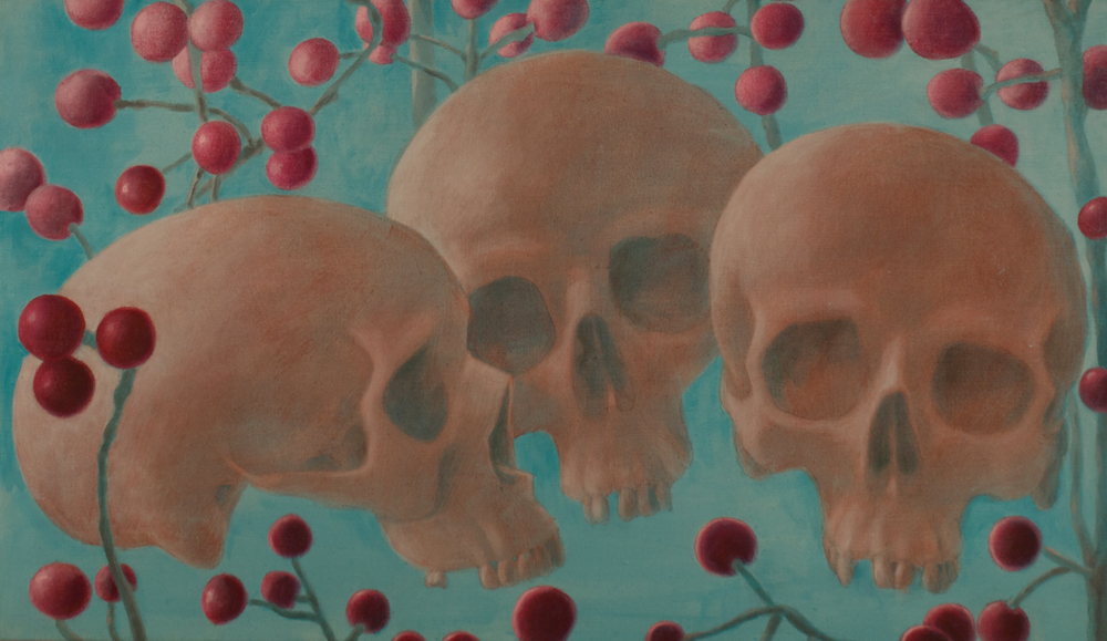 Brothers and Sister, 2015, Acryl auf Leinwand, 70 x 120 cm