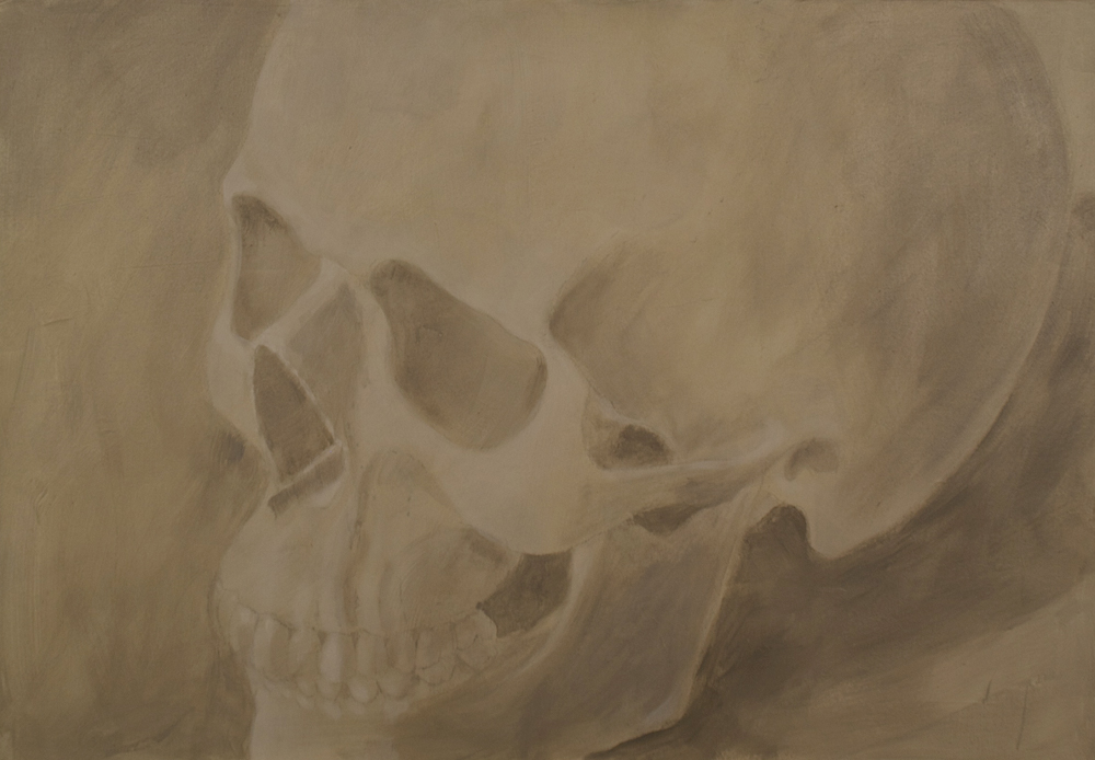 „Zart“, Acryl auf Leinwand, 70 x 100 cm, 2015